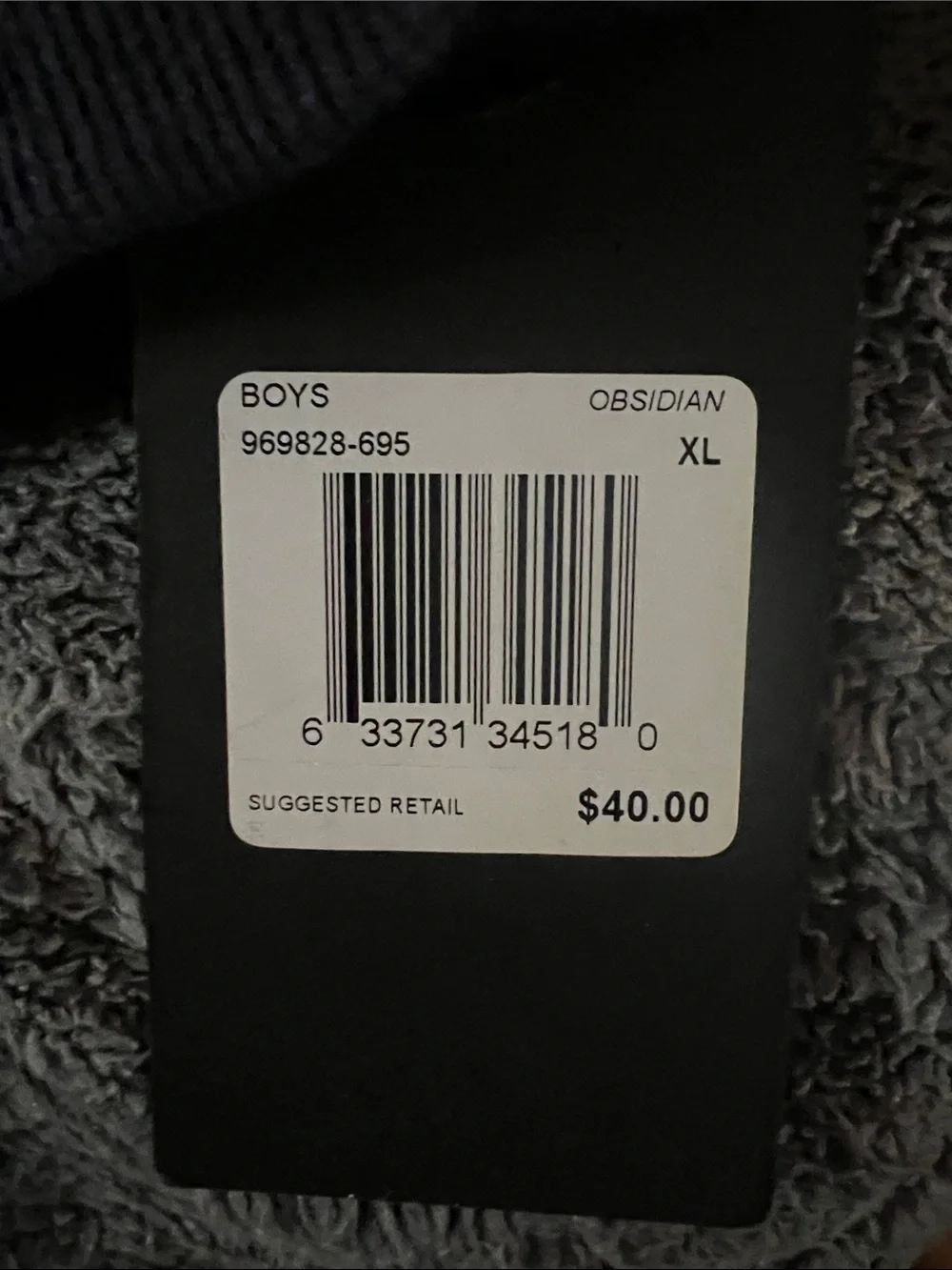 NWT Converse Boys Navy Crewneck Hoodie with White All Star Logo
